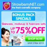 StrawberryNET: Up to 75% Skincare, Makeup and Haircare Sets