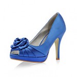Lightinthebox: 80% Off Satin Stiletto Pumps With Flower For Wedding