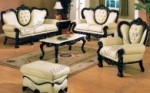 Modishhome: Free Shipping Italian Leather Sofa Set