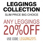 Romwe: 20% OFF Leggings