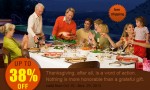 Aurabuy: Thanksgiving Day 2013 Promotion Up to 38% OFF