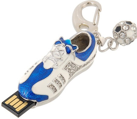 8GB football shoe shaped USB flash drives