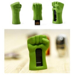 8GB Avengers Incredible Hulk shaped USB flash drive