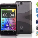 4.3 WVGA Capacitive Touch Screen 3G Android Smartphone with Wi-Fi, Bluetooth and GPS (Black)