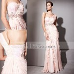 Coniefox 2012 Pink Elegant Fashion Bridesmaid Dress 81019
